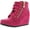 Fuchsia, variant on Girls Peggy-63k Fashion High Top Sneakers
