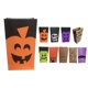 thumbnail image 4 of 6 PCS Bolsa de dulces de Halloween Bolsas de regalo Kraft bolsas portátiles portátiles para favores de fiesta Camisetas Biscuits de chocolate Estilo mixto, 4 of 5
