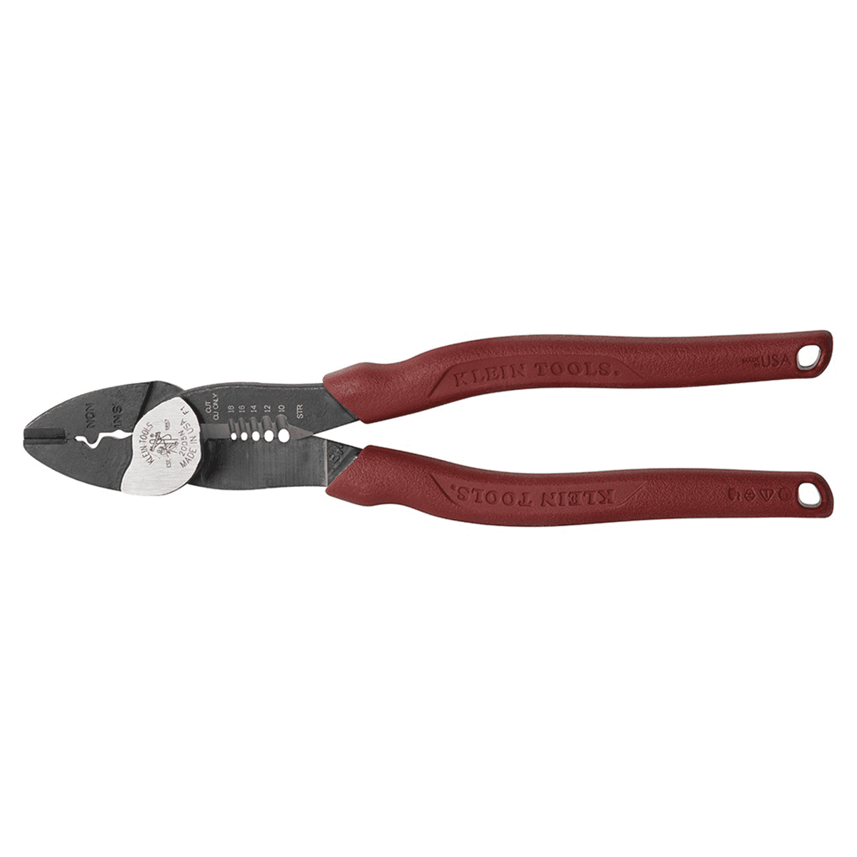Klein Tools Forged Steel Wire Crimper, Cutter, Stripper