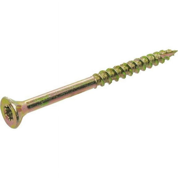Grip-Rite 3GCS25BK Flat Head Construction Screws, Steel, 25 lb