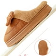 thumbnail image 6 of Roncen Women's Casual Bow Slippers - Thick Sole Slip-Resistant Indoor House Shoes for Fall/Winter, Fashionable Home Slippers with Non-Slip Design, Cozy Comfort for Everyday Wear, 6 of 8