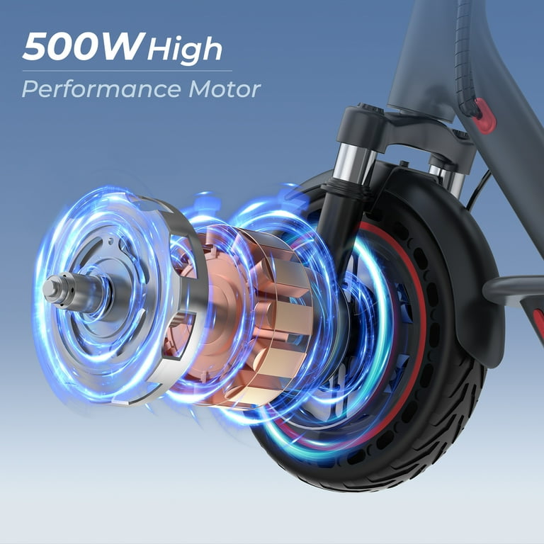 AOVOPRO TMAX 500W 10' Foldable Electric Scooter, 21 mph Top Speed