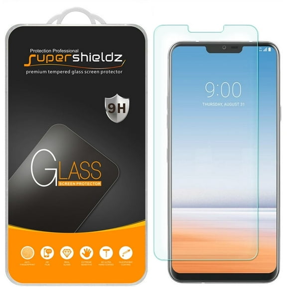 [1-Pack] Supershieldz for LG G7 ThinQ Tempered Glass Screen Protector, Anti-Scratch, Anti-Fingerprint, Bubble Free