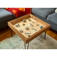 thumbnail image 4 of Rustic Display Table with removable glass top - 100% Made in the USA, 4 of 8