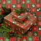 thumbnail image 4 of Papel de Regalo Navideño con Estampado de Ramo a Doble Cara | Rojo | 50 × 74 Cm | 30 G | Ideal para Envolver Regalos | Perfecto para Fiestas Navideñas | 1 Rollo, 4 of 7