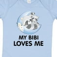 thumbnail image 4 of Inktastic Raccoon My Bibi Loves Me Boys or Girls Baby Bodysuit, 4 of 5