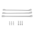 thumbnail image 4 of 3 Pack 17 Inch Support Brackets for Wire Shelving Closet Shelf Brackets, 4 of 8