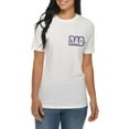 thumbnail image 3 of Big Size Fisher Dad Graphic Design Deluxe Jersey T-Shirt - White 3XL, 3 of 4