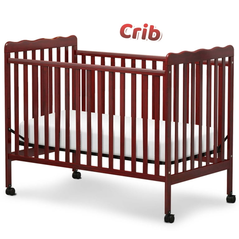 Cherry wood crib walmart hotsell