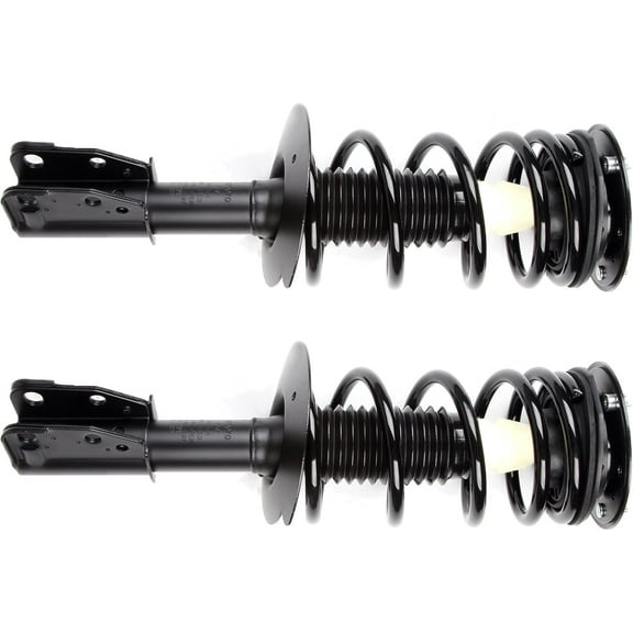 Front Pair Complete Struts Spring Assembly Compatible For 1999-2005 For Chevy Cavalier 1999-2005 For Pontiac Sunfire Struts 172174