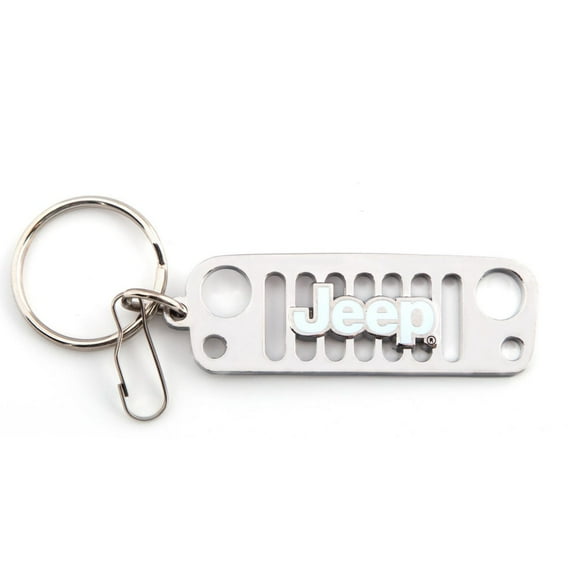 Jeep Grille Metallic Key Chain