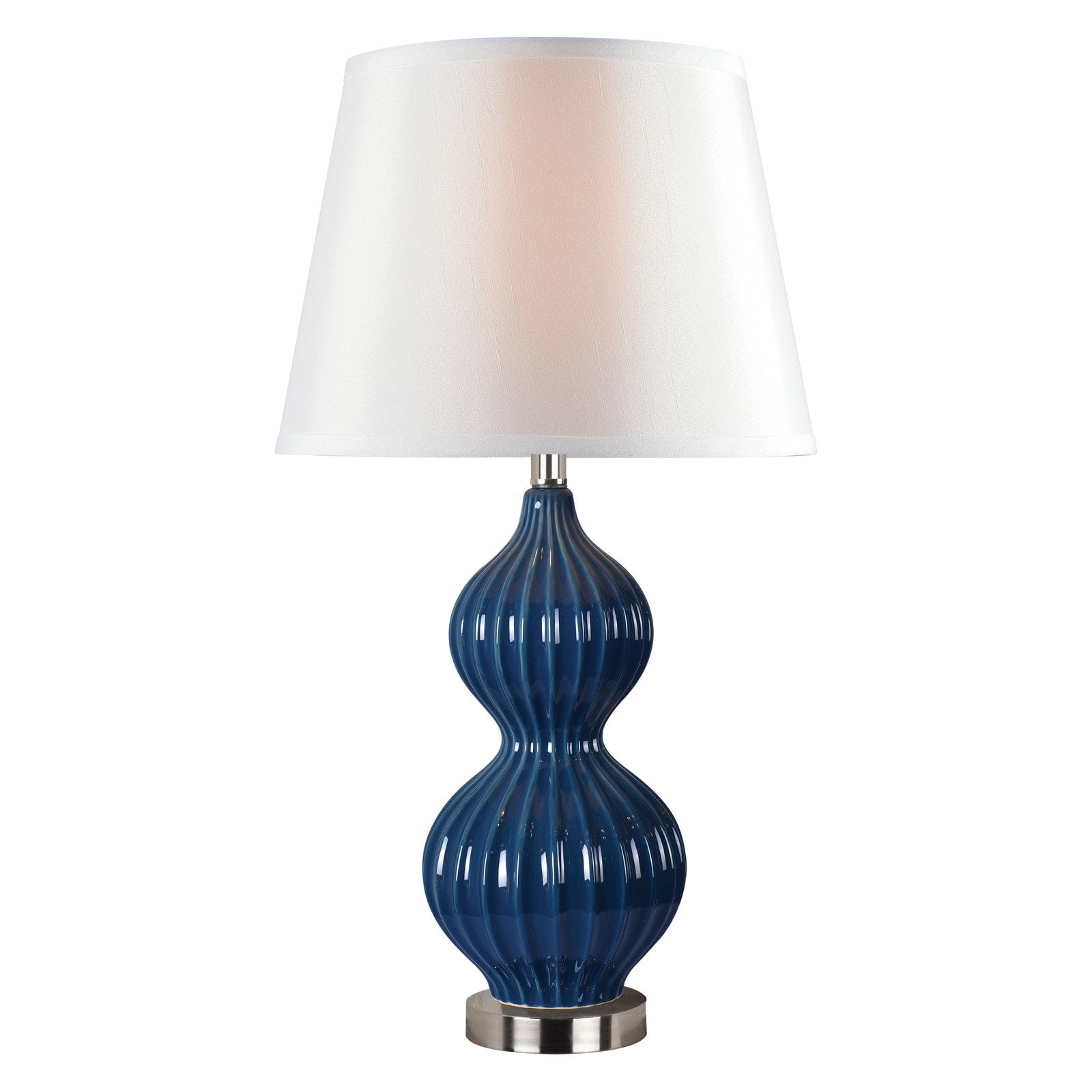 Kenroy Home Danny Navy Ceramic Table Lamp