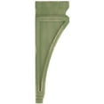 thumbnail image 3 of Ekena Millwork 6"W x 4"D x 11"H Alpine Wood Vintage Decor Corbel, Restoration Green, 3 of 6