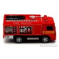 thumbnail image 6 of Rescue Fire Engine, Red - Kinsmart 5110D - 5" Diecast Model Toy Car (Brand New, but NOT IN BOX), 6 of 6