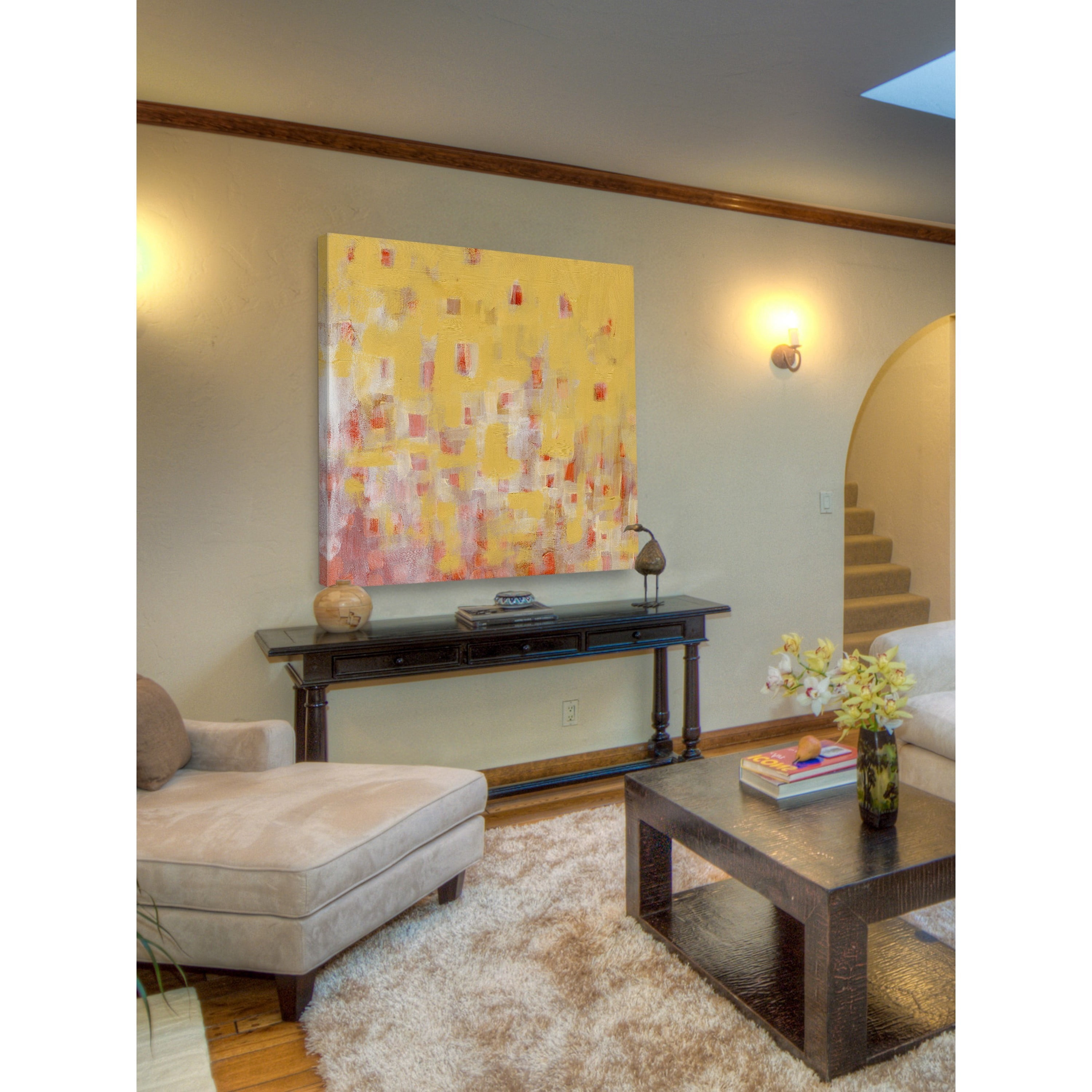 Marmont Hill "Naples" by Nikki Galapon Painting Print on Wrapped Canvas
