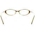 thumbnail image 4 of Womens Optical Eyewear - Oval Shape, Plastic Full Rim, Sky Amber, 4 of 4
