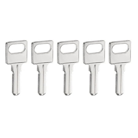 

Uxcell Key Blanks 24mm Length 1 Slot Brass New Un-cut Replacement Tool 5 Pack