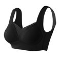 thumbnail image 4 of WCJM Up To 50% Off Bra Workout Tank Tops With Removable Pads, A-D Cups Nylon,Spandex Bra Black,Xl, 4 of 5