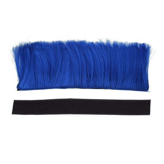 BIBABLYKE Motorcycle Helmets Mohawk Wig Hair Electric Bike Scooter Motorbike Helmet Accessories Stickers Cosplay Styling Wig Hair