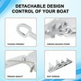 thumbnail image 5 of 20 lBS Box Anchors, Box Anchors Fits Boats 18 to 30 Feet, Galvanized Steel Folding Anchor, Box-Style Offshore Boating Anchor$$Watercraft, 5 of 7