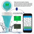 thumbnail image 1 of Advanced 6-in-1 Water Quality Tester with Bluetooth, pH & Chlorine Monitoring for Smart Devices, 1 of 5