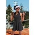 thumbnail image 2 of Tennis Dress for Women,Golf Dress with Built in Shorts with 4 Pockets for Sleeveless Athletic Workout Dress, 2 of 6