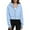 Blue 1, variant on Ydsxlp Zip Up Hoodie Jackets for Women Womens Zip Up Hoodie Cropped Sweatshirts Thumb Hole Jackets Womens Hoodies Cute Hoodies Black L