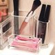 thumbnail image 5 of 1-piece acrylic desk organizer, 3 compartments, multifunctional, 5 of 5