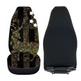 thumbnail image 6 of POLERO Deer Flag Camo Automotive Front Seat Covers for Men, Set of 2 Vehicle Seat Covers Comfort Washable Vehicle Seat Protector, 6 of 13