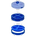 thumbnail image 2 of Bucket Kit, Five Colored 5 Gallon Buckets with Matching Gamma Seal Lids (one each: blue, red, yellow, white, black), 2 of 3