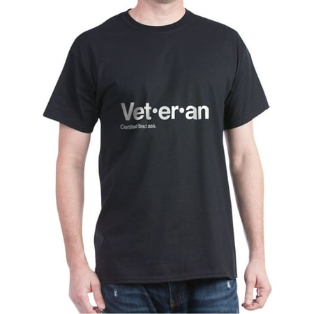 U.S. Marine Veteran Bad Ass - 100% Cotton T-Shirt