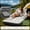 Beige Twin Pad, variant on Oversized 2-In-1 Inflatable Sofa Bed With Backrest Pillows Cup Holders For Indoor Outdoor Use