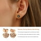 thumbnail image 4 of Pendientes de 5 piezas, aretes redondos, regalos geométricos, accesorios de joyería, cartílago, abalorio de boda a la moda para mujeres y Ropa, zapatos y accesorios Miscelánea pasador de oro rosa Minnieouse AP009678-05B, 4 of 6