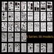 thumbnail image 2 of Plantilla de pintura de diario Plantilla de cuenta de mano hueca Regla de encaje con tema de bricolaje Tablero de dibujo de 24, 2 of 6
