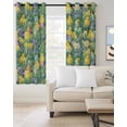 thumbnail image 2 of Easter Blackout Curtains 63 Inches Long, Spring Chicken Colorful Eggs Grasses Flowers Thermal Insulated Black Out Curtains, Darkening Window Curtain Drapes for Bedroom Living Room 42"x63" 2 Panels, 2 of 9