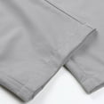 thumbnail image 7 of Mens Baggy Cargo Pants Multi Pockets Wide Leg Sweat Pants Drawstring Workout Casual Loose Trouser Streetwear 3XL, Gray, 7 of 7