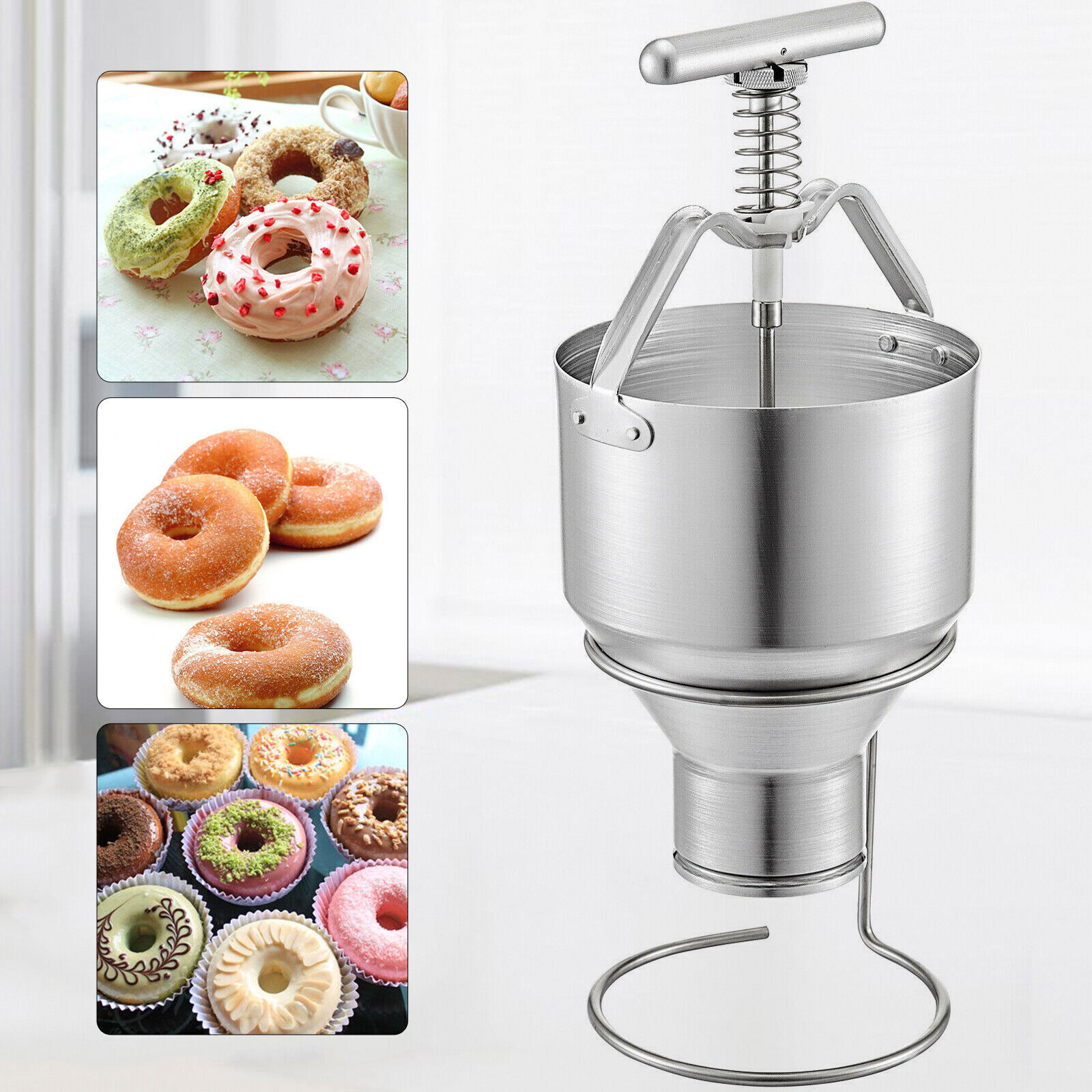 5L Manual Donut Dispenser Manual Donut Maker Donut Depositor Dropper