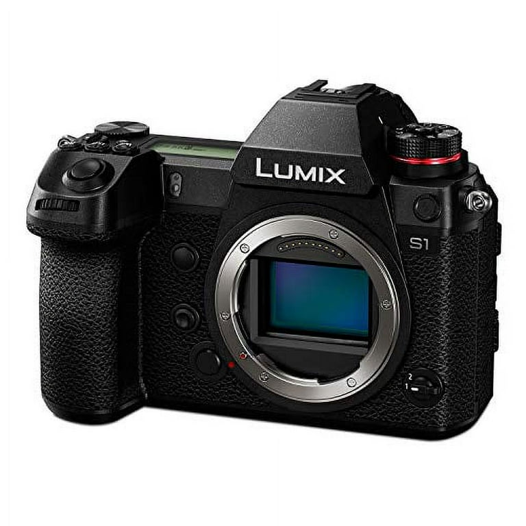 Panasonic LUMIX S1 Full Frame Mirrorless Camera with 24.2MP MOS High  Resolution Sensor, L-Mount Lens Compatible, 4K HDR