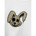 thumbnail image 4 of Lovelywholesale Round Neck Cartoon Print T-shirt, 4 of 4