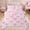 Pink C, variant on Erosebridal Bow-tie Initial L Twin Comforter Sets for Kids Girls, Ribbon Stripes Bedding Set, Pink Reversible, 2-Piece