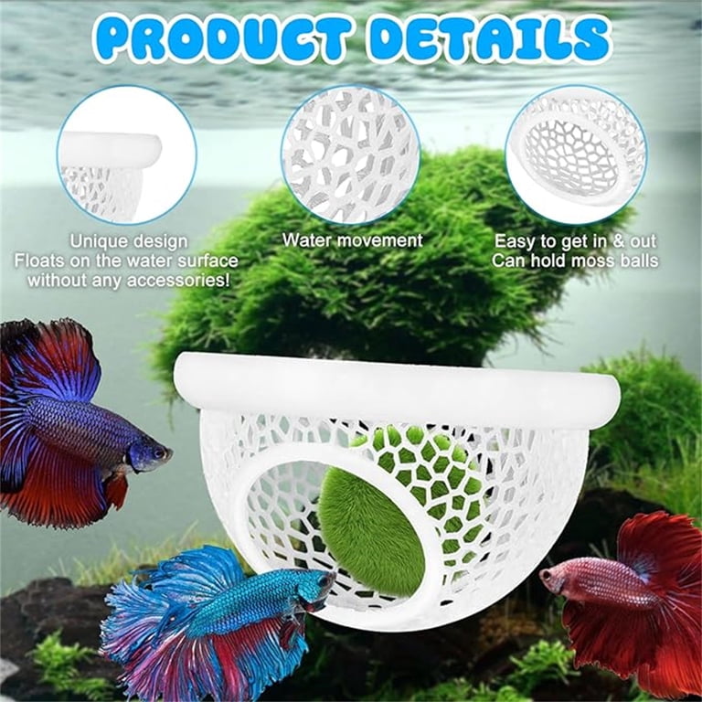 5 gallon fish tank with overflow box Self-Cleaning Betta Aquarium main image 1
