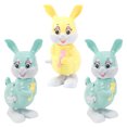 thumbnail image 3 of 3pcs Exquisite Smooth Clockwork Rabbit Toys Wind-up Rabbit Toys for Easter Party Children, 3 of 6
