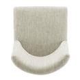 thumbnail image 6 of NPD Furniture New Paris Fabric Dining Side Chair in Beige (Set of 2), 6 of 12
