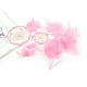 thumbnail image 3 of de Colgante con Borla de Plumas Rosa Hecho Artesanía Manual amulèto del Dormitorio Hugo Dream Catcher Decoration, 3 of 10