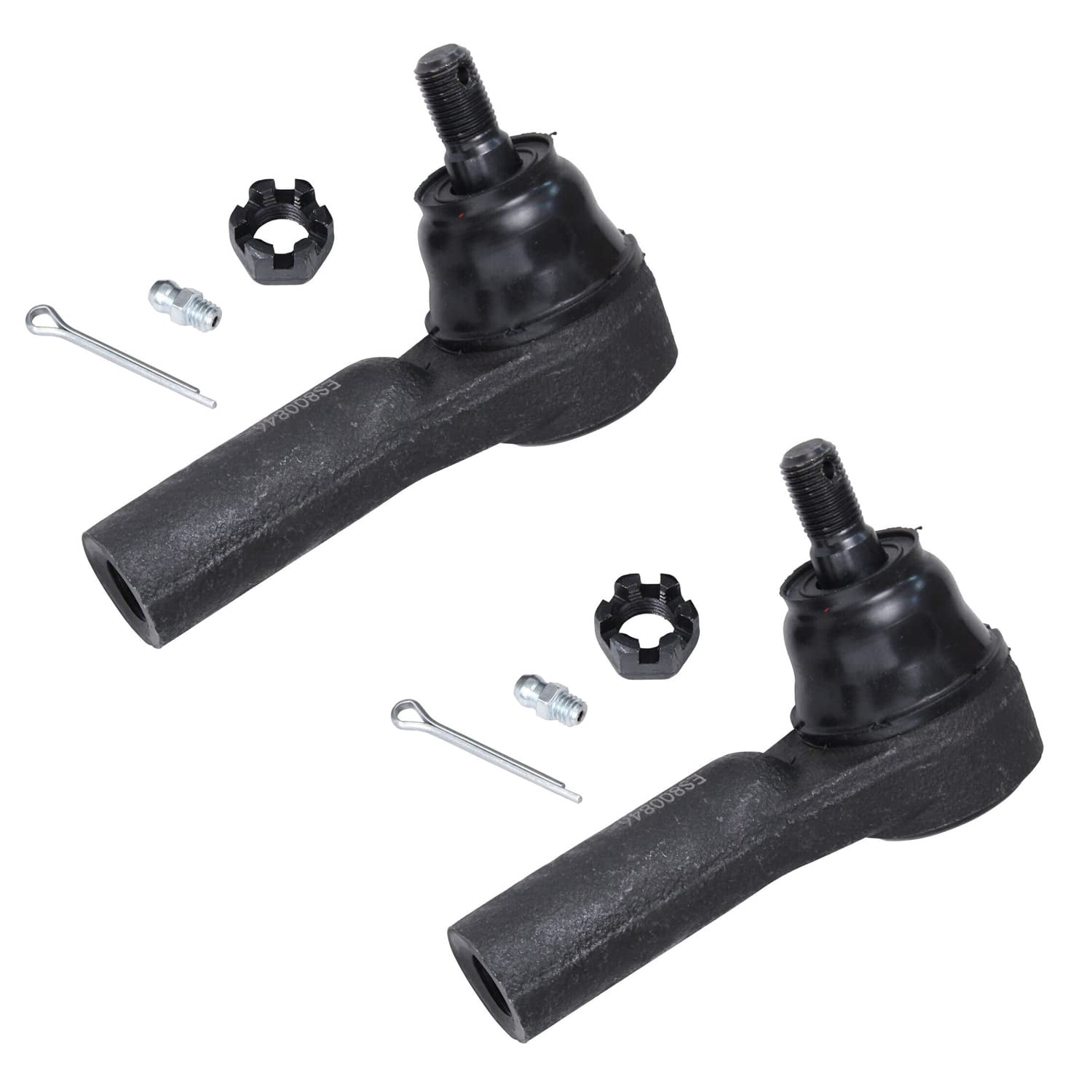 Detroit Axle - 6pc Front Suspension Kit for Ford 2009-2012 Escape, 2010-2011 Mazda Tribute Mercury Mariner, 4 Inner and Outer Tie Rod Ends 2 Sway Bar Links Replacement