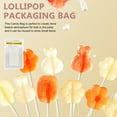 thumbnail image 3 of 200 Sets Lollipop Paper Stick Candy Pouch Kit Storage Bags Clear for Gifts Cake Pops Making Tools Handcraft Treat Holder, 3 of 6