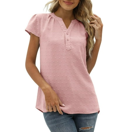 

Pianpianzi Womens Cold Gear Shirts Long Sleeve Summer Shirts for Women V Neck Pajama Top Women Women Summer V Neck Short Sleeve Shirt Top Hairball Dot Tunic Blouse Casual Button Shirts