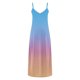 thumbnail image 4 of V Cuello Vestidos de Verano para las Mujeres 2025 Impresión sin Mangas Cuello Redondo Vestido Casual, Imitación Algodón Tirar Marco, 4 of 5