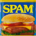 thumbnail image 3 of Hormel, Spam Decoupage Ornament, 4 inches Tall, Faux Food, Plastic, Blue, Novelty Ornament, Collectible, by Ruz, 3 of 5