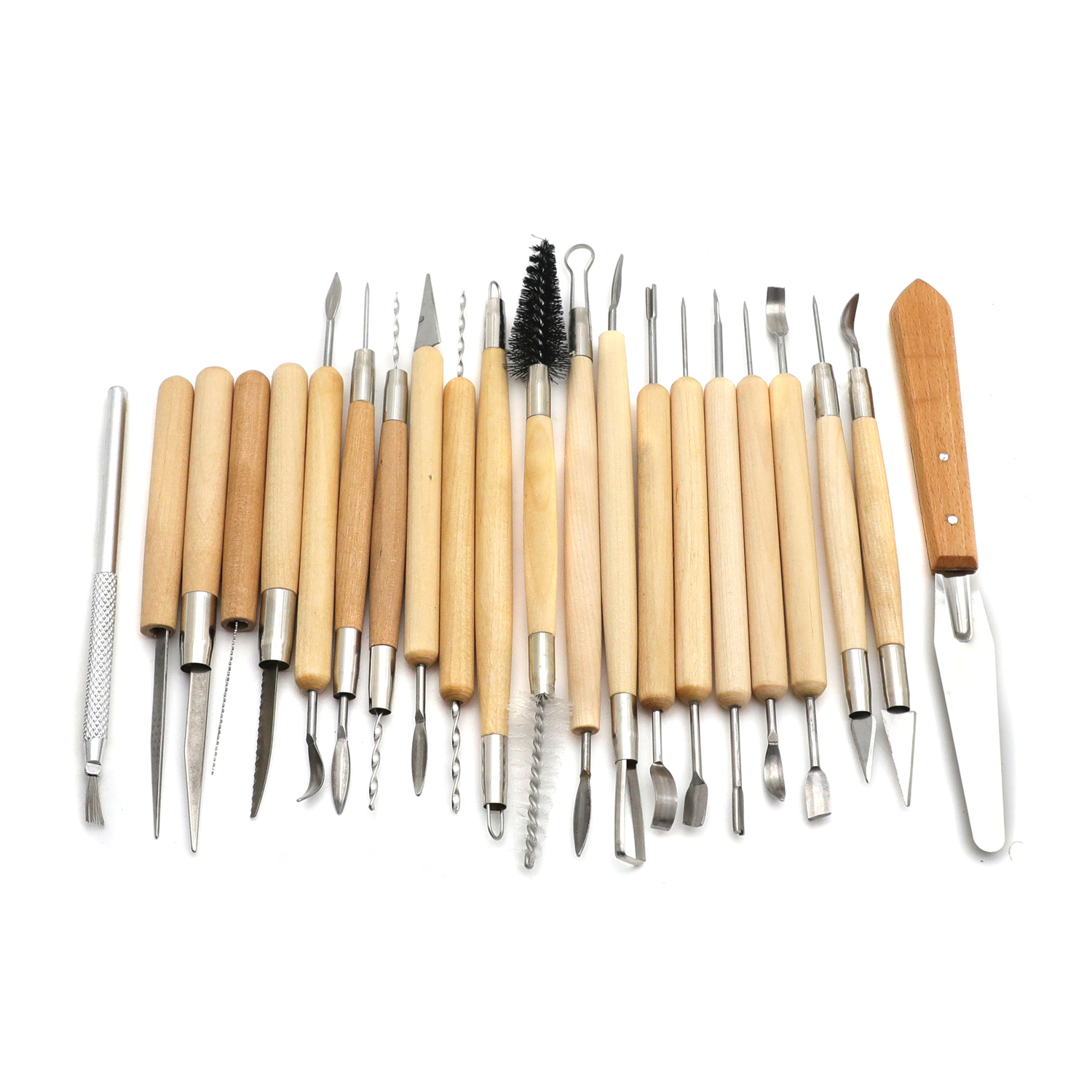 22Pcs Pottery Tool Set Carving Sculpting Modeling Hobby Ceramics Art